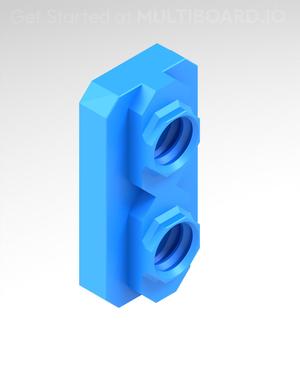 12.5 mm - Dual Bolt-Lock - VHB Tape Mount