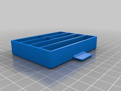 Drawer box with six #11 compartments