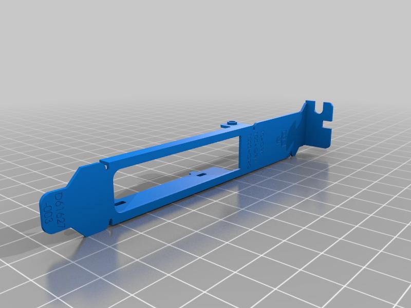 PCI Long bracket for 4 ports intel Gbps NIC