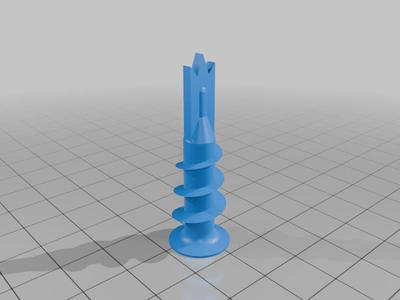 6mm diameter dry wall anchor