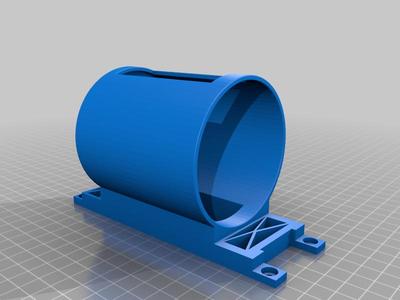 Wall mounted cup holder