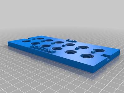 6 cylinder air craft sparkplug tray