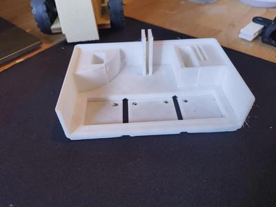 Gridfinity for action camera handle   