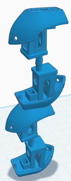 stacked on benchy   