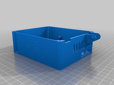 Remix of Ender 3 Back Case plus Pi