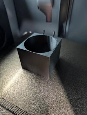 Pegboard Air Can Holder   