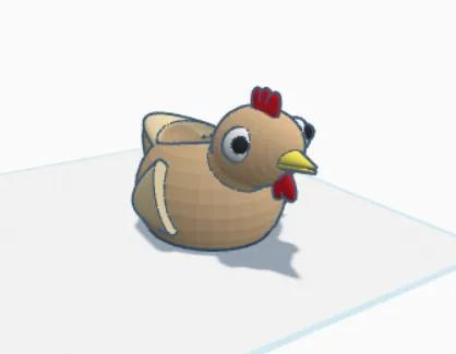 chicken stand / chicken   