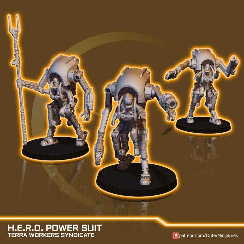 H.E.R.D. POWER SUIT - TERRA WORKERS SYNDICATE