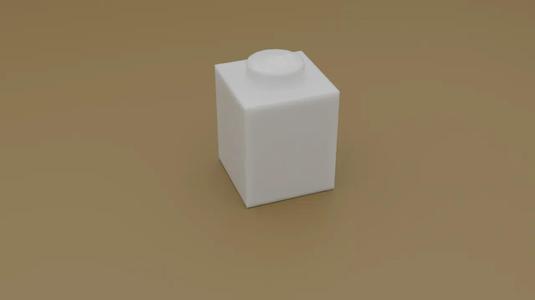 LEGO brick 1x1   