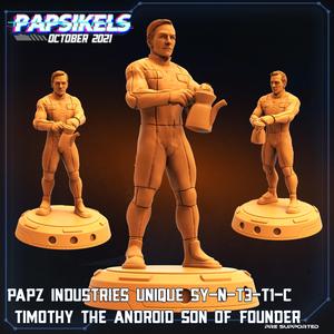 PAPZ INDUSTRIES UNIQUE SY-N-T3-T1-C TIMOTHY ANDROID SON
