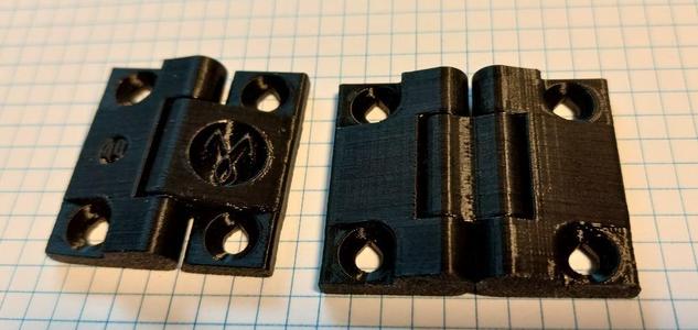 remix of Perfect Hinge (fully printed, no hardware) 40mm with 360°