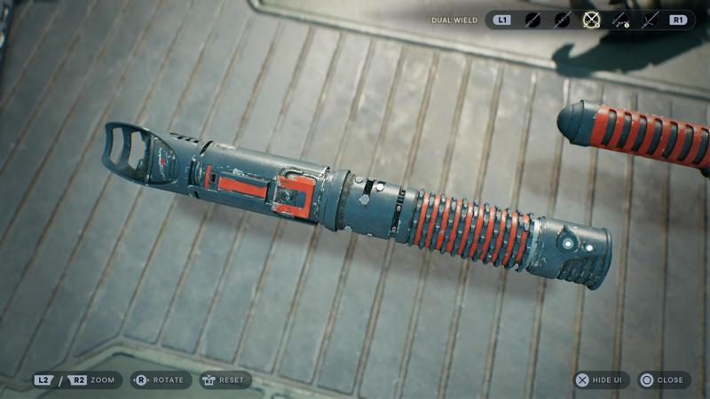 Jedi Survivor Lightsaber Hilt (For Neopixel)