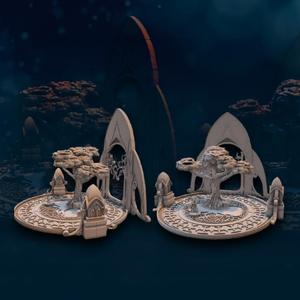 Elven Square - Digital | Scenery | Fantasy