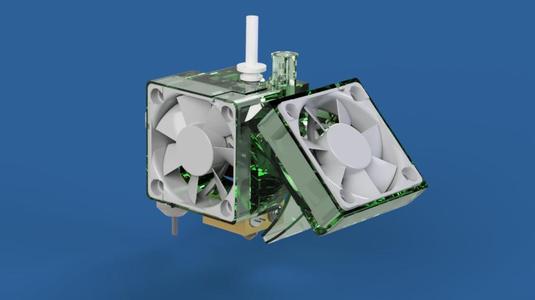 hotend ender 3 cover and fanduct