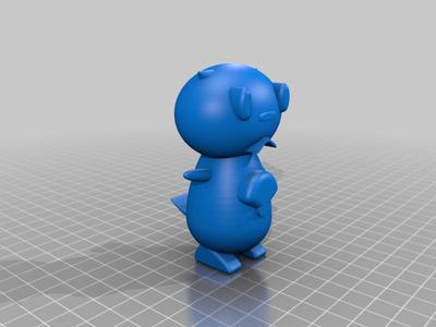 Oshawott Pokemon Model