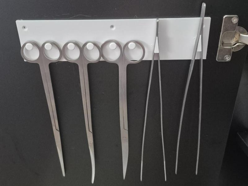 Aquascaping tools holder & organiser 