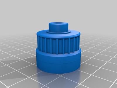 3dsets Bamboo pulley 540 brushed &brushless motor pinion 