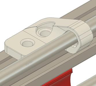 Voron Legacy shaft support v2
