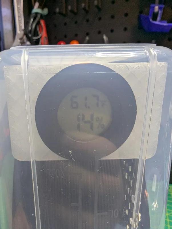 Filament Dry Box, filamet guide mod   