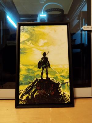 Zelda Mountain HueForge