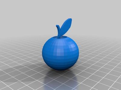 Lowpoly Orange (fruit)