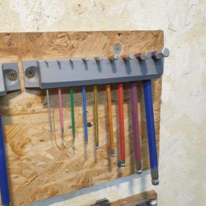 Wall mounted hex key bracket 1.5-10mm