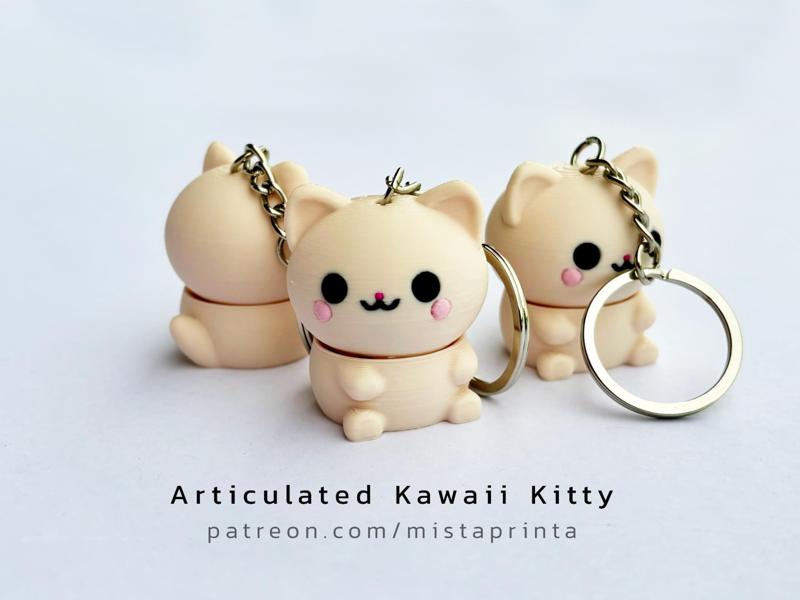 Articulated Kawaii Kitty