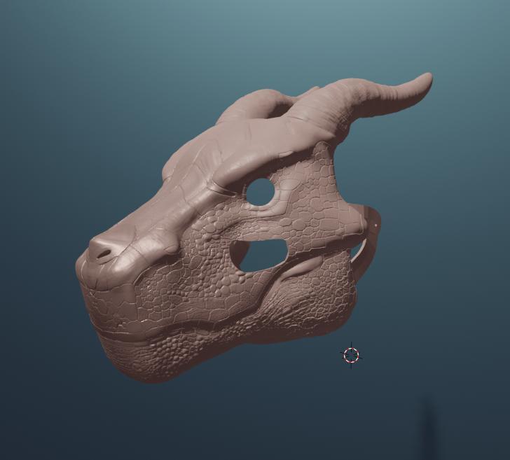 Mudwing Dragon Mask