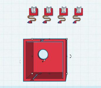 gravity defing pen holder   