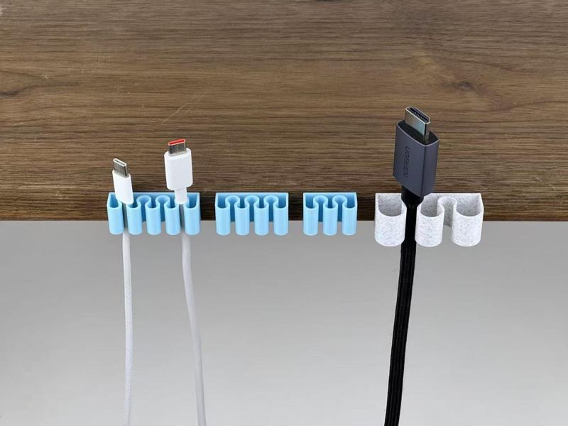 Desk Edge Cable Clip | All Diameter Version
