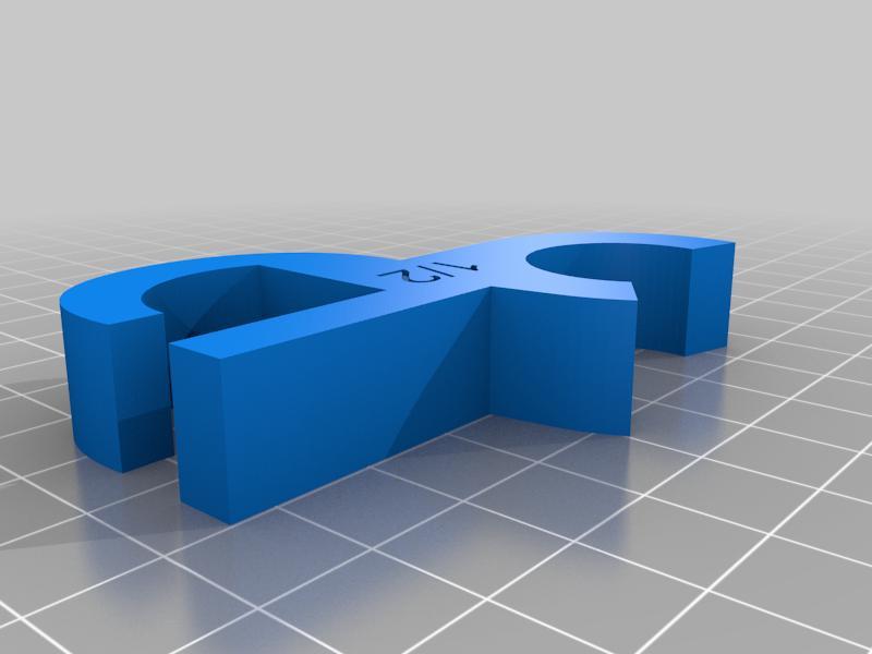 1/2" or 3/4" PVC Top Gutter Pixel Clip 