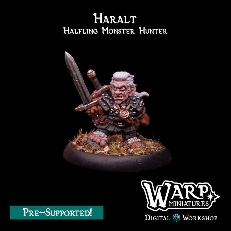 Haralt the Halfling Monster Hunter