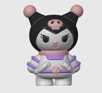 Kuromi Astronaut Figure
