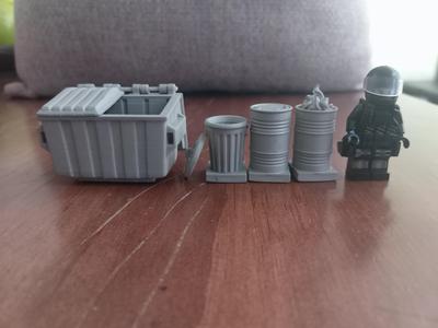 lote tambos para ciudad lego