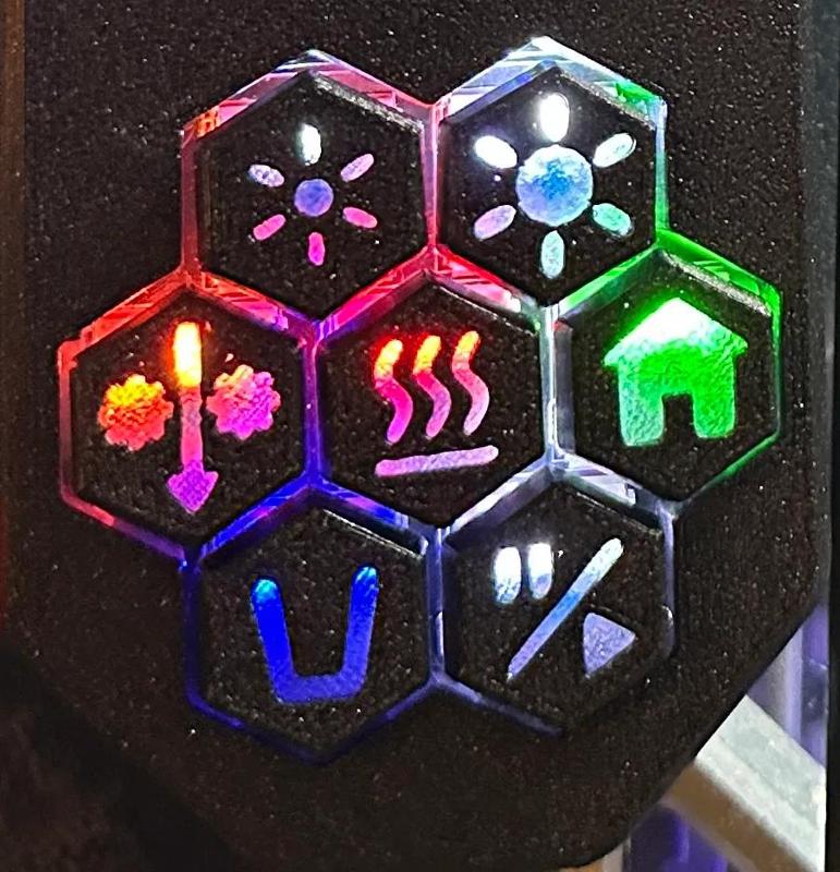 2 piece BTT HBB keycaps (no AMS)   