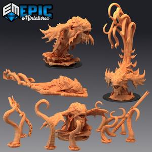 Kraken Classic Set / Tentacle Sea Monster / Boss Encounter / Ocean & Water Encounter