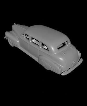 1/72 Scale Cadillac  Fleetside Series 75  1941.stl