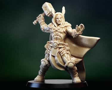 Thor god viking barbarian