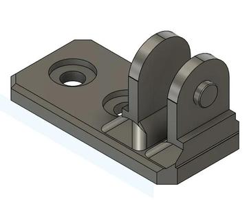 FolgerTech FT-6 Z-Axis Cable Chain mounts for Bed   