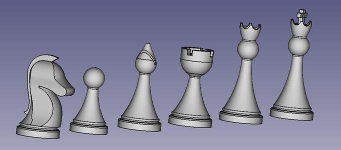 low operations chess set