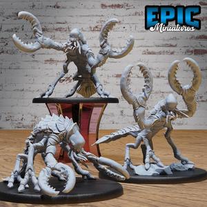 Chuul Set ‧ DnD Miniature ‧ Tabletop Miniatures ‧ Gaming Monster ‧ 3D Model ‧ RPG ‧ DnDminis ‧ STL FILE
