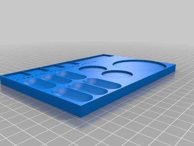 clock disassembly tray
