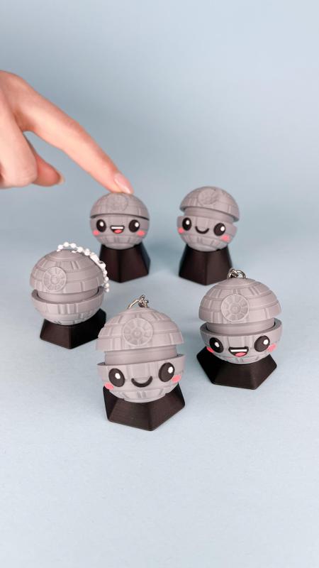 Star Wars Kawaii Death Star ✨, Clicker & Keychain!  💫🛸