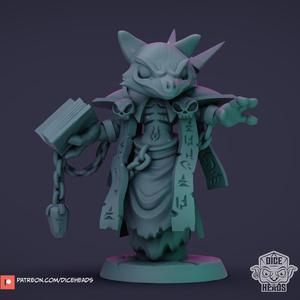 Kitsune Necromancer (pre-supported)