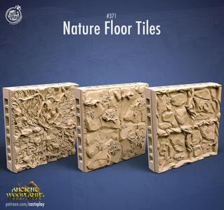 Nature Floor Tiles (Pre-Supported)