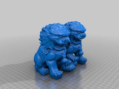 	Chinese guardian lions