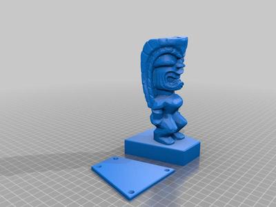 	Statue - Long Hair Tiki