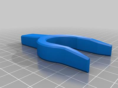 long stop spool clamp