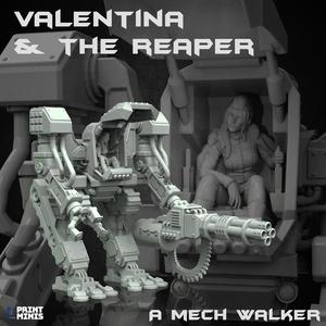 The Reaper Mech plus Valentina character - The Iron Guard Collection