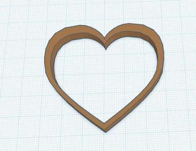 Heart cookie cuter   